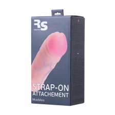 Насадка для страпона RealStick Strap-On by TOYFA Maddox, TPR, телесный, 15,4 см