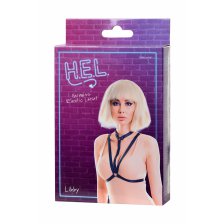 Стреп H.E.L. Libby, текстиль, чёрный, OS