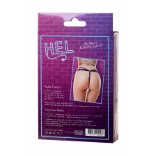 Трусики H.E.L. Mellie, текстиль, чёрные, OS