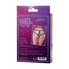 Трусики H.E.L. Letty, текстиль, чёрные, OS