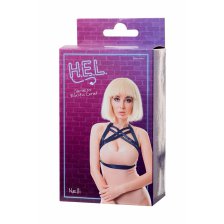 Стреп H.E.L. Nelli, текстиль, чёрный, OS