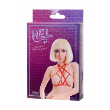 Стреп H.E.L. Riley, текстиль, красный, OS