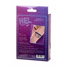 Украшение на ногу H.E.L. Kris, текстиль, чёрный, OS