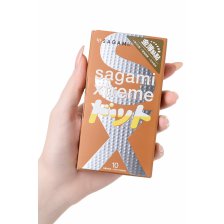 Презервативы латексные Sagami Xtreme Feel Up №10, 19 см