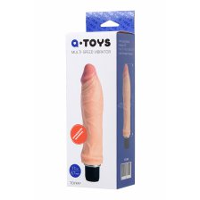 Мультискоростной реалистичный вибратор TOYFA A-Toys, 17 см