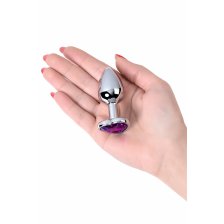 Анальный страз TOYFA с кристаллом цвета аметист S
