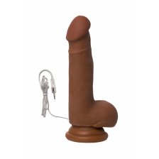 Вибратор TOYFA RealStick Elite Mulatto, реалистичный, на присоске, мулат, 13 см
