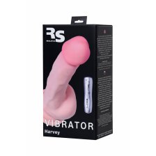 Реалистичный вибратор TOYFA RealStick Elite Vibro, TPR, телесный, 7 режимов вибрации, 20 см