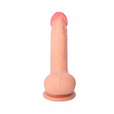 Реалистичный фаллоимитатор RealStick Elite DILDO, телесный, 18,5 см