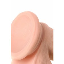 Реалистичный фаллоимитатор TOYFA RealStick Elite DILDO, TPR, телесный, 20 см