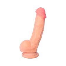 Реалистичный фаллоимитатор TOYFA RealStick Elite DILDO, TPR, телесный, 20 см