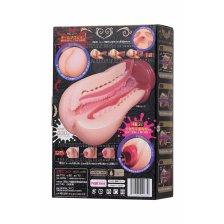 Мастурбатор реалистичный, MAGIC EYES Akuma no Wareme, TPE, телесный, 17 см