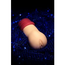 Мастурбатор реалистичный, MAGIC EYES Akuma no Wareme, TPE, телесный, 17 см