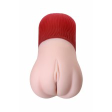 Мастурбатор реалистичный с выпадающей маткой MAGIC EYES Gokusai Uterus TPE, телесный, 15 см