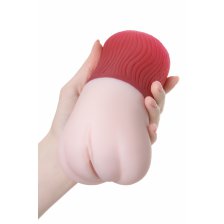 Мастурбатор реалистичный с выпадающей маткой MAGIC EYES Gokusai Uterus TPE, телесный, 15 см