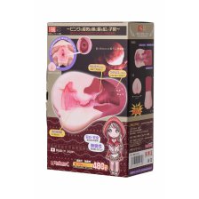 Мастурбатор реалистичный с выпадающей маткой MAGIC EYES Gokusai Uterus TPE, телесный, 15 см