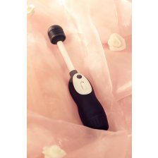 Вибромассажёр LaFree DENMA Magic Eyes, ABS пластик, черный, 20,4 см