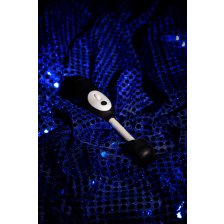 Вибромассажёр LaFree DENMA Magic Eyes, ABS пластик, черный, 20,4 см