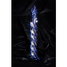 Нереалистичный фаллоимитатор Sexus Glass, стекло, прозрачный, 18,5 см