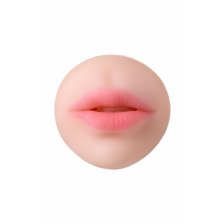 Мастурбатор реалистичный TOYFA Juicy Pussy Pretty Mouth, рот и вагина, SoftSkin, телесный,17 см