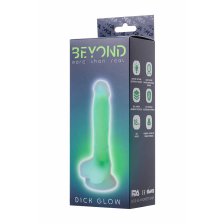 Фаллоимитатор, светящийся в темноте, Beyond by Toyfa Dick Glow