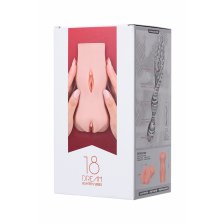 Мастурбатор реалистичный KOKOS DREAM 18 с двойным слоем, TPR, телесный, 18,5 см