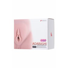 Мастурбатор реалистичный KOKOS Adarashi 3 c двойным слоем, TPR, телесный, 20 см
