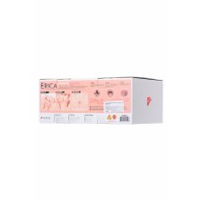 Мастурбатор реалистичный KOKOS ERICA, TPR, телесный, 18 см