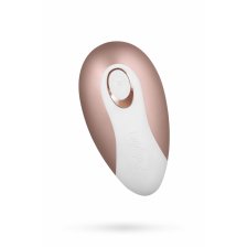 Вакуум-волновой бесконтактный стимулятор клитора Satisfyer Pro Deluxe NG, ABS пластик+силикон, розовый, 11см