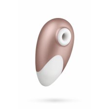 Вакуум-волновой бесконтактный стимулятор клитора Satisfyer Pro Deluxe NG, ABS пластик+силикон, розовый, 11см