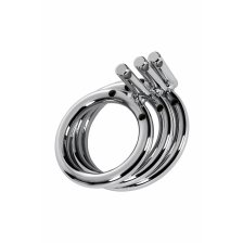 Пояс верности мужской, TOYFA Metal, серебристый