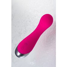 Стимулятор точки G L'EROINA Rolly, 10 режимов вибрации, силикон, розовый, 15 см