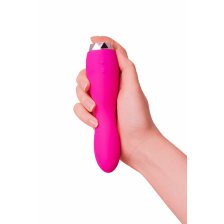 Вибратор L'EROINA , силикон, розовый, 14,5 см
