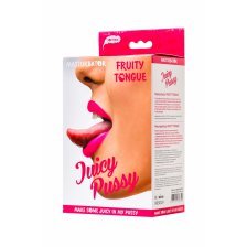 Мастурбатор реалистичный TOYFA Juicy Pussy Fruity Tongue, рот и вагина, SoftSkin, телесный,19 см