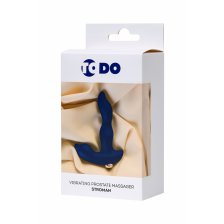 Вибростимулятор простаты ToDo by Toyfa Stroman, силикон, синий, 14,5 см