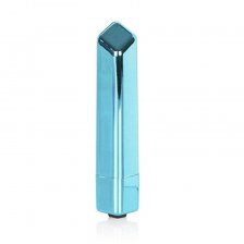 Вибропуля Krōma Bullet Vibrator Teal, голубая