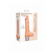Вибратор Vibrating Dildo With Balls 17 см