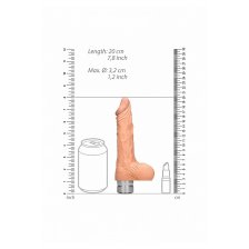 Вибратор Vibrating Dildo With Balls 17 см