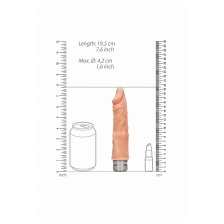 Фаллоимитатор с вибрацией Vibrating Dildo - 17 см