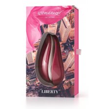 Бесконтактный клиторальный стимулятор Womanizer Liberty красный