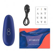 Бесконтактный клиторальный стимулятор Womanizer Starlet 2, синий