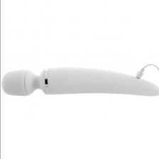 Вибромассажер перезаряжаемый Satisfyer Wand-er Woman, белый