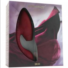 Бесконтактный клиторальный стимулятор Womanizer Duo бордовый