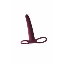 Насадка для двойного проникновения Pure Passion Gimlet Wine red