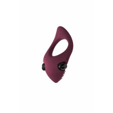 Эрекционное виброкольцо Pure Passion Sunset Wine red
