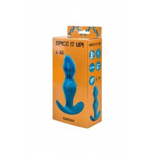 Анальная пробка Spice it up Fantasy Dark Aquamarine