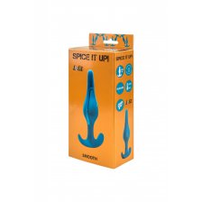 Анальная пробка Spice it up Smooth Aquamarine