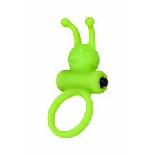 Эрекционное кольцо на пенис A-Toys by TOYFA, зеленый