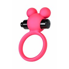 Виброкольцо на пенис A-Toys by TOYFA, розовое