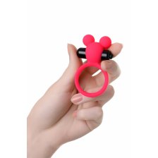 Виброкольцо на пенис A-Toys by TOYFA, розовое